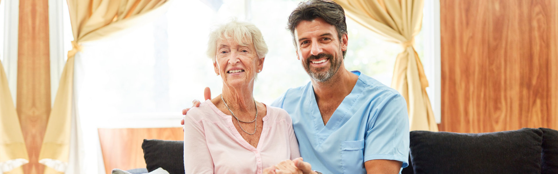 nurse with patient